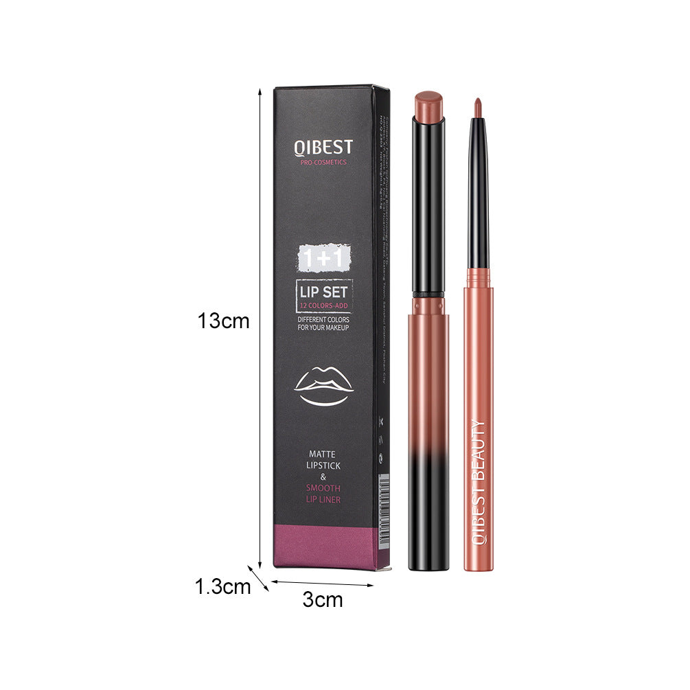 1+1 Matte Lip Set