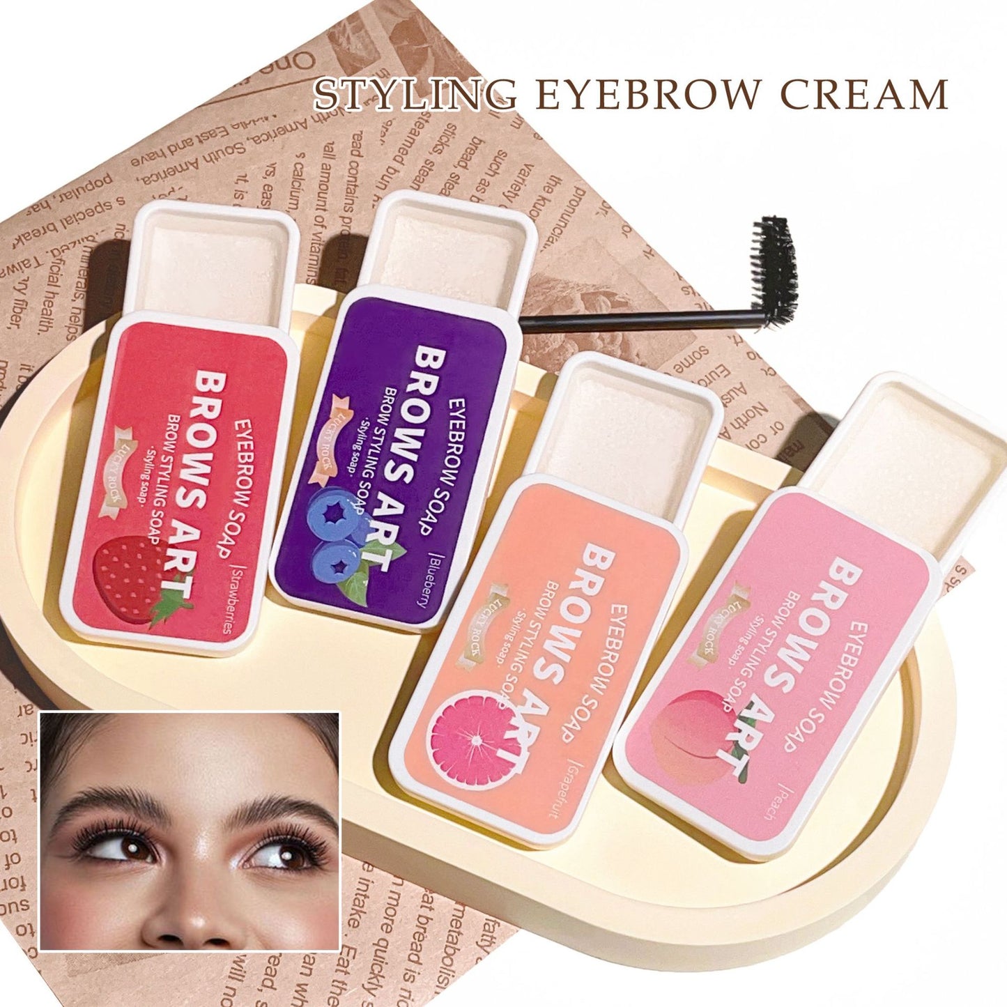 Eyebrow Hair Styling Cream