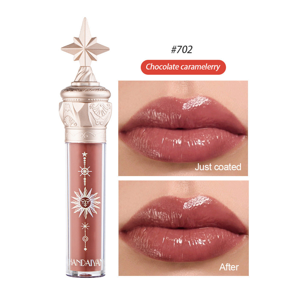 Fuller Lips In Glowy Lip Gloss