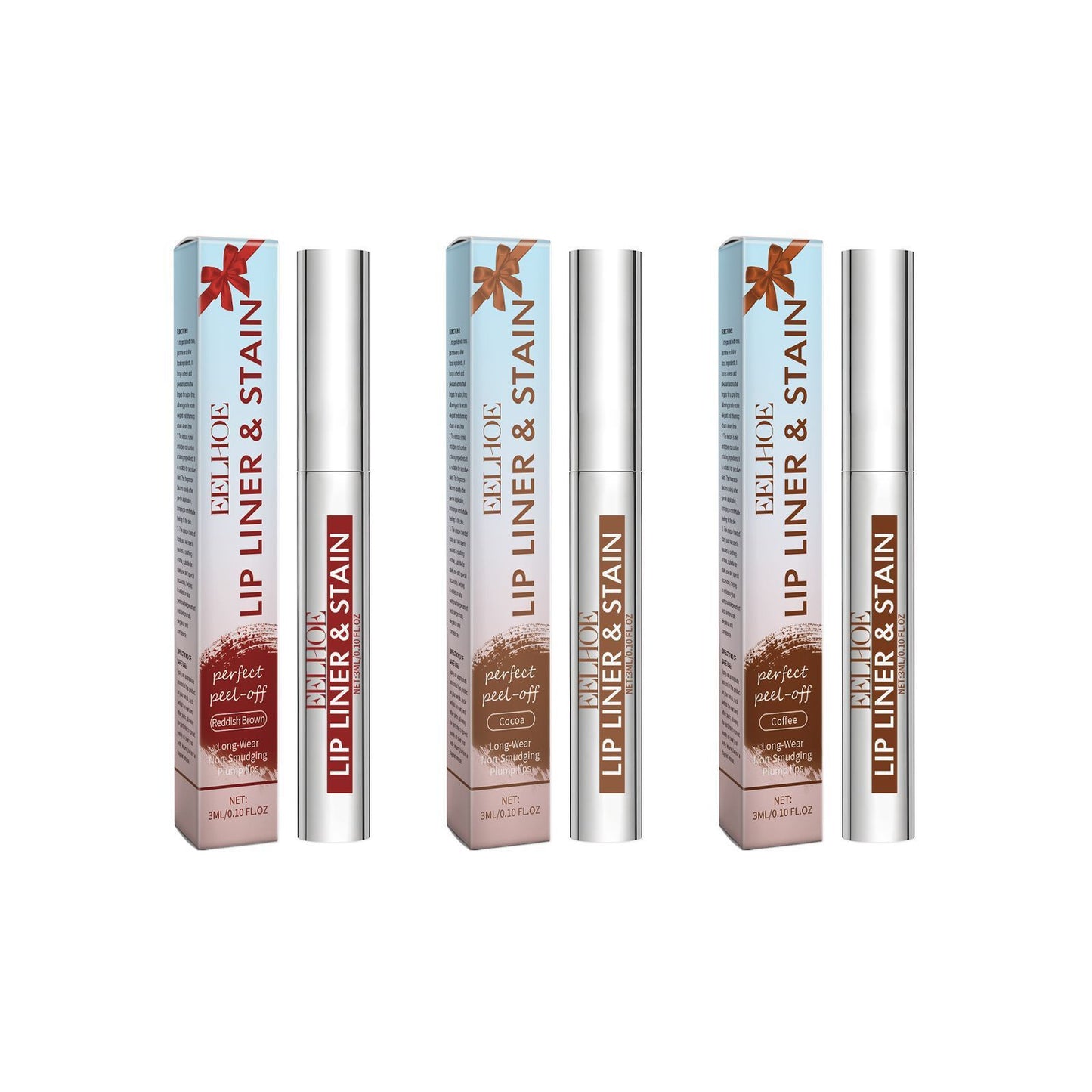 Peeling Lip Gloss, Lip Liner & Stain