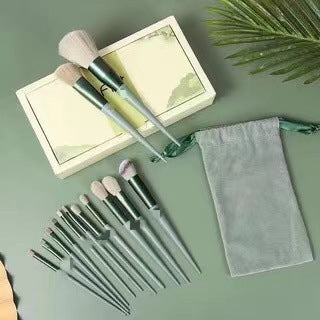13Pcs Makeup Brush Set - Concealer, Blush, Brush, Eye Shadow, Highlighter, Foundation Brush