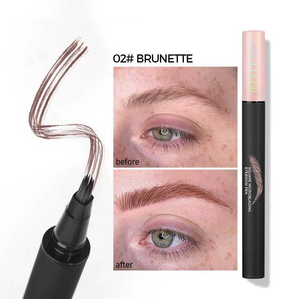 Multi-fork Liquid Eyebrow Pencil