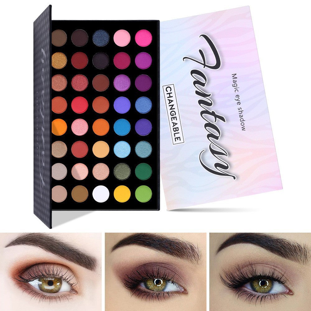 40 Color Fantasy Eye Shadow Plate