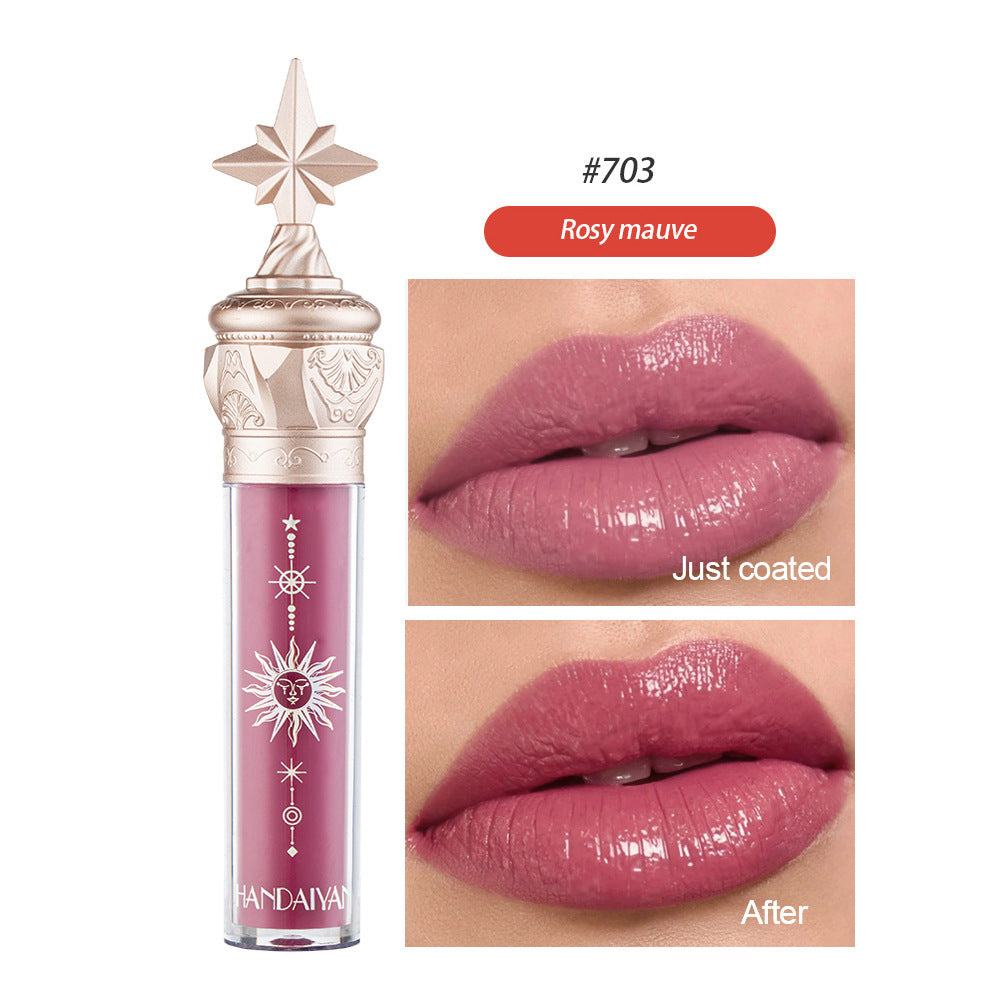 Fuller Lips In Glowy Lip Gloss