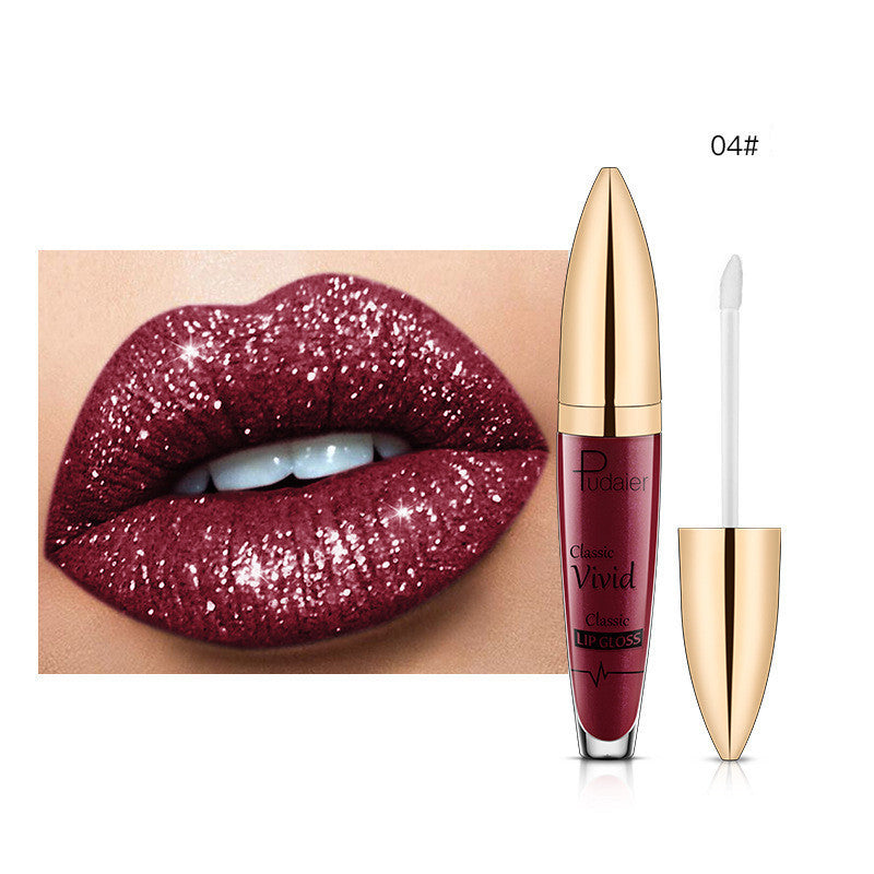 Pudaier Matte Pearlescent Lip Gloss