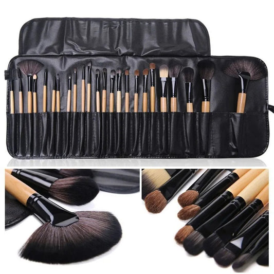 Gift Bag Of 24 Pcs Makeup Brush - Sets Professional