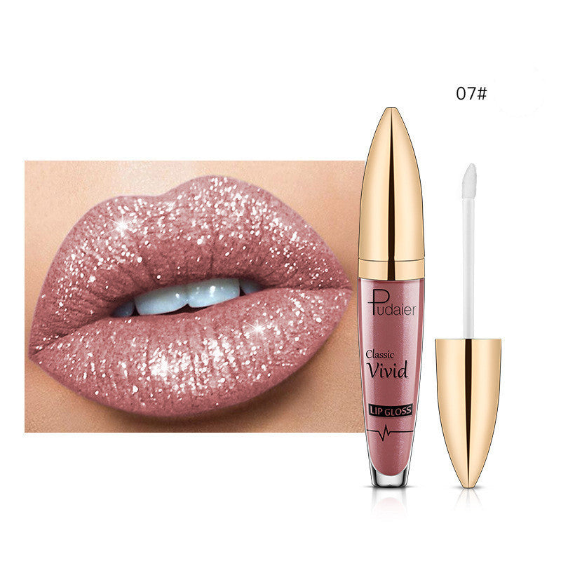Pudaier Matte Pearlescent Lip Gloss