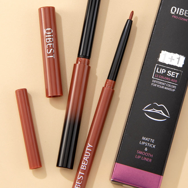 1+1 Matte Lip Set