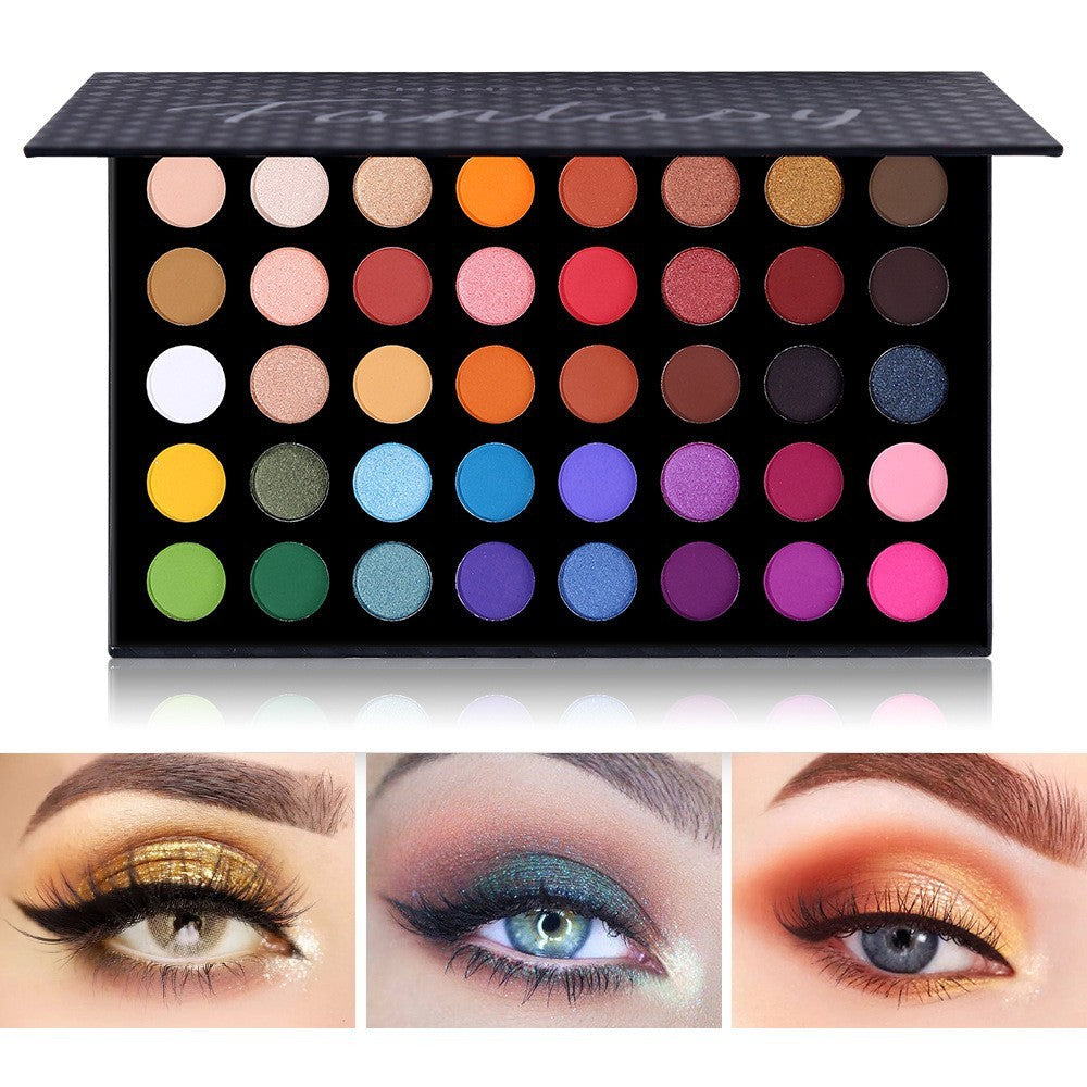 40 Color Fantasy Eye Shadow Plate
